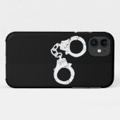 Handboeien Politiewetshandhavingsbescherming Serve Case-Mate iPhone Case (Achterkant (horizontaal))