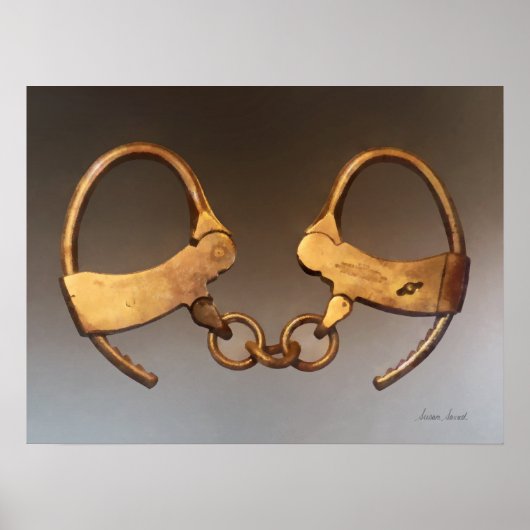  handboeien poster (Voorkant)