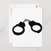 Handbofschets Silhouette Briefkaart (Voorkant / Achterkant)