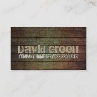  handboorei voor de bouw van houtkorrels visitekaartje