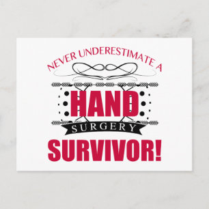 Handchirurgie Survivor Briefkaart