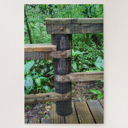 Handcrafted Jungle Walkway Legpuzzel (Verticaal)