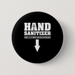 Handdesinfectiemiddel Pomp 10 15 Keer Wrijf Kracht Ronde Button 5,7 Cm