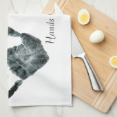 Handdoek afdrukken (Quarter Fold)