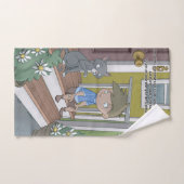 Handdoek - De kat van de buur (Handdoek)