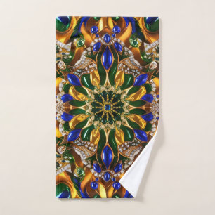 Handdoek met Brazilië kleuren