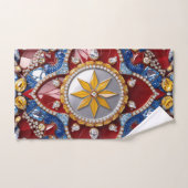 Handdoek met Colombiaanse kleuren (Handdoek)