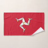 Handdoek met Isle of Man Flag, Verenigd Koninkrijk (Handdoek)