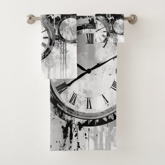 handdoek met uurwerk (Insitu)