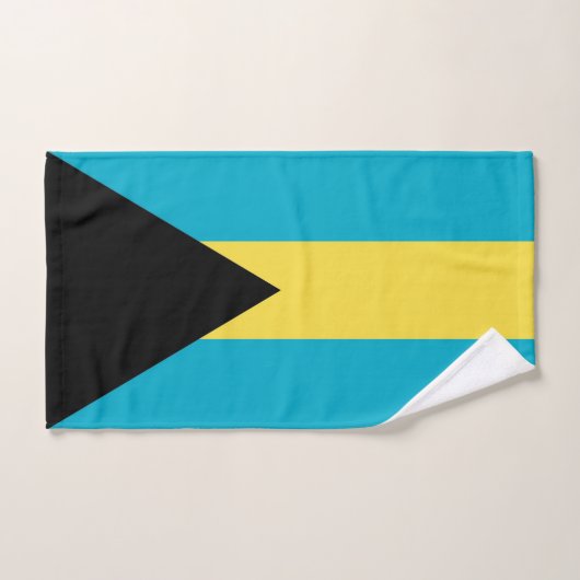 Handdoek met vlag van Bahama's (Handdoek)