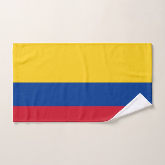 Handdoek met vlag van Colombia (Handdoek)