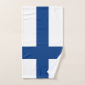Handdoek met vlag van Finland (Handdoek)