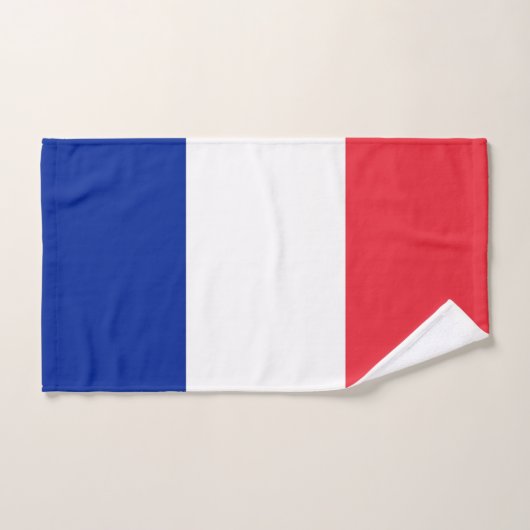 Handdoek met vlag van Frankrijk (Handdoek)