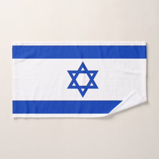 Handdoek met vlag van Israël (Handdoek)