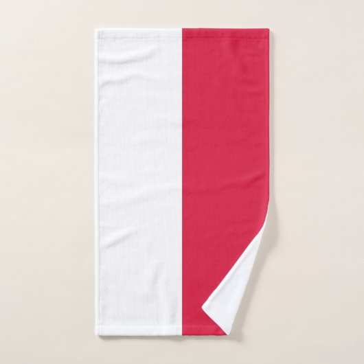 Handdoek met vlag van Polen (Handdoek)
