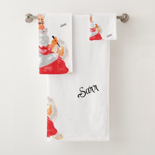 Handdoek Set: Santa (Insitu)