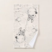 Handdoek van het Corgi Pattern (Handdoek)