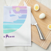 Handdoek van Pickle Peace (Quarter Fold)