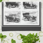 Handdoek voor intage auto's (Gevouwen)