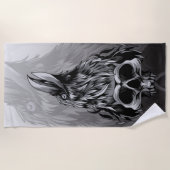 Handdoek voor schedel en kegel (Voorkant)