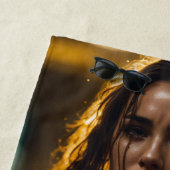 Handdoek voor warm weer strandlaken (In situ)