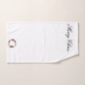 Handdoek Vrolijk kerstfeest (Handdoek)