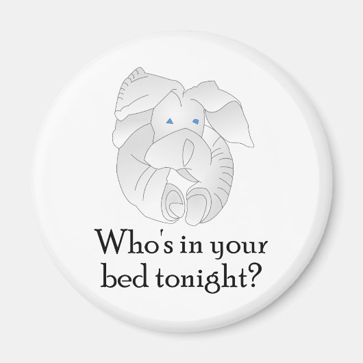 handdoekdier magneet (Voorkant)