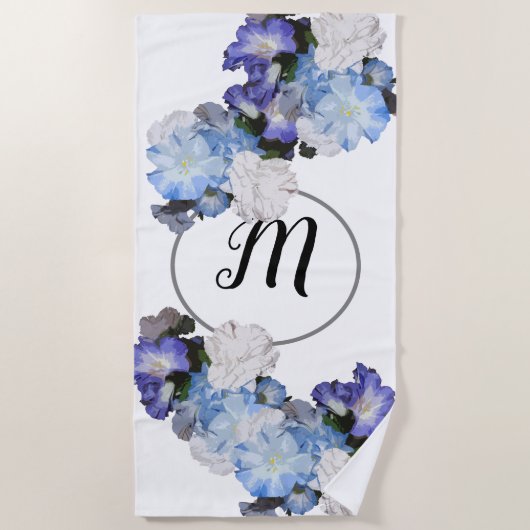  handdoeken met speciale bloem (Voorkant)