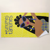 Handdoeken met Tan Lines (Voorkant)