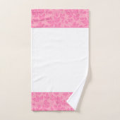 Handdoeken set- Floral roze (Handdoek)