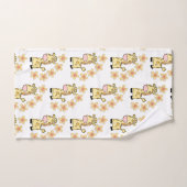 Handdoeken stellen Giraffe Floral (Handdoek)