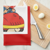 Handdoeken - Valentijn keukenhanddoek 7 (Quarter Fold)