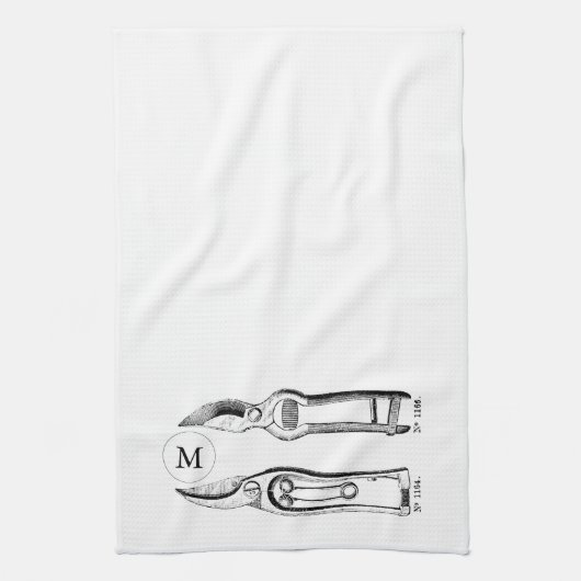 handdoeken voor tuinbouwprogramma's Monogram K (Verticaal)