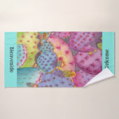  handdoekjes met pricolische handdoeken (Badhanddoek)