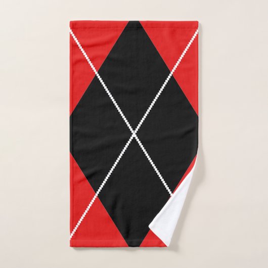 Handdoekset - Argyle Harlequin Bad Handdoek (Handdoek)