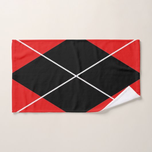 Handdoekset - Argyle Harlequin Bad Handdoek (Handdoek)