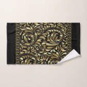 Handdoekset - Drama in zwart en goud Bad Handdoek (Handdoek)