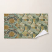 Handdoekset met art deco design bad handdoek (Handdoek)