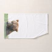 Handdoekset met grizzly beren en cubs bad handdoek (Handdoek)