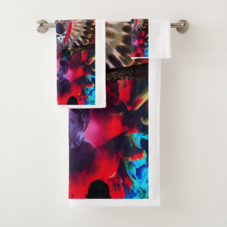 Handdoekset met muziekthema bad handdoek