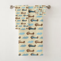 Handdoekset Speelgoed Vliegtuig
