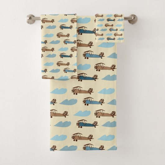 Handdoekset Speelgoed Vliegtuig Bad Handdoek (Insitu)