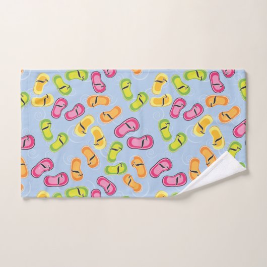 Handdoekset, Teenslippers Bad Handdoek (Handdoek)