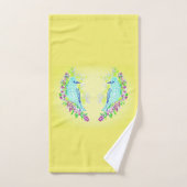 Handdoekset: vogel bad handdoek (Handdoek)