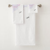 Handdoeksets: droom van de ballerina bad handdoek (Insitu)
