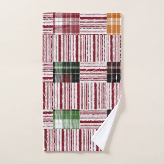 Handdoeksets, geplaatst bad handdoek (Handdoek)