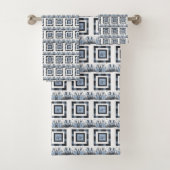 Handdoeksets, geplaatst bad handdoek (Insitu)