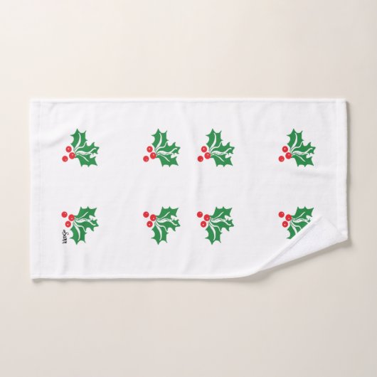 Handdoeksets: Mistletoe Bad Handdoek (Handdoek)