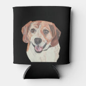 handdragende beagle Koelbox Blikjeskoeler (Voorkant)