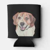handdragende beagle Koelbox Blikjeskoeler (Achterkant)